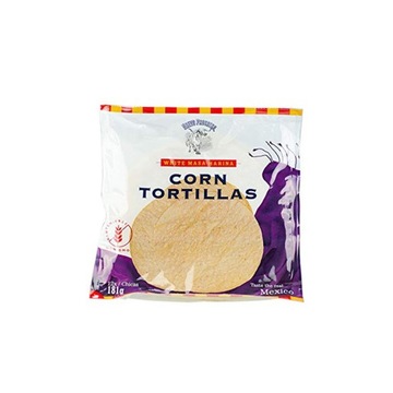 Tortilla Kukurydziana Biała 12 Sztuk Wraps 15cm