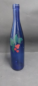 Stara kobaltowa Butelka Ulla Hoglund 1994