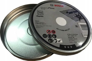BOSCH Etui opakowanie na tarcze 115 i 125mm