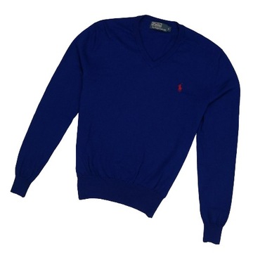 POLO RALPH LAUREN MĘSKI SWETER WEŁNIANY WEŁNA MERINO S PREMIUM