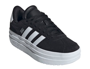 Женские туфли, кроссовки на платформе, черные adidas VL COURT BOLD IH4777 38 2/3