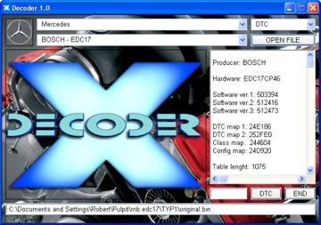 X-decoder Program do usuwania błędów DTC !!!