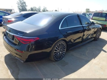 Mercedes Klasa S W223/V223 2021 Mercedes-Benz Klasa S 580 4matic 2021 4.0 Benzyna 496KM, zdjęcie 4