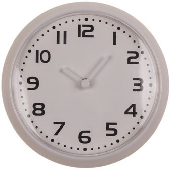 MINI ZEGAR Z MAGNESEM na lodówkę tablicę 8 cm bi.