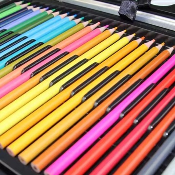 НАБОР ДЛЯ ДЕТСКИХ РИСОВАНИЙ В ЧЕМОДАНЕ, ХУДОЖЕСТВЕННЫЙ, ПЛАСТИК