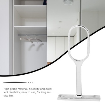 Потолочный кронштейн для штор для гардероба.