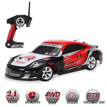 WLtoys K969 Радиоуправляемая машина для дрифта 1/28 Радиоуправляемая машинка 2,4 ГГц 4WD