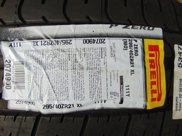 opona 21 PIRELLI PZERO 295/40/21 295/40 ZR21 XL