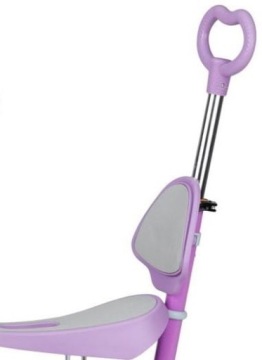 Трёхколесный светодиодный самокат 5 в 1 VIOLET KIDSTAR