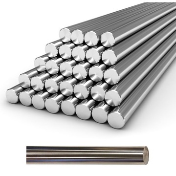 Sworzeń Pręt Chromowany Tłoczysko fi 75 mm Hartowany 55 HRC CK45 NA WYMIAR