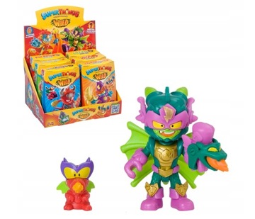SuperThings 2 figurki Zingsy Wild Kid Drako Frywing oryginalne Magicbox