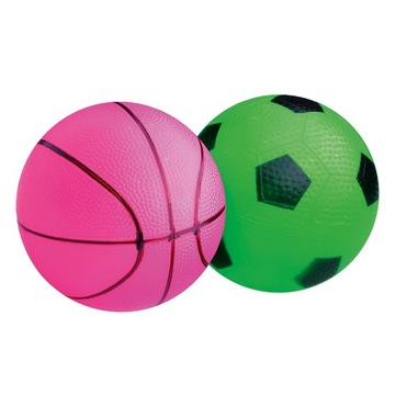 Мяч резиновый 18 см, красочная игрушка.