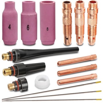 ZESTAW TIG DO SPAWANIA AC/DC UCHWYT SR 17 18 26