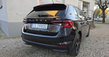 Skoda Fabia IV 2023 Skoda Fabia 1,0 benzyna 65 KM klima Full LED zarejestrowany 7 tys km 65KM, zdjęcie 12