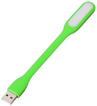 LAMPKA SILIKONOWA USB DO LAPTOPA 6 LED MOCNA