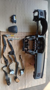KONSOLA DESKA AIRBAG 2X OPEL INSIGNIA A PRZED LIFT ORYGINALNA PODUSZKI PASY