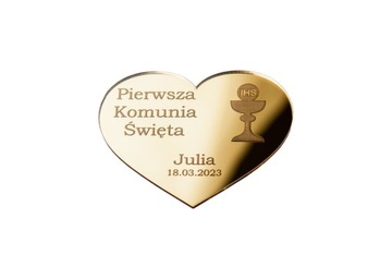 Magnes Komunia Podziękowania dla Gości grawer MKZ-1