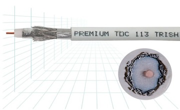 KABEL ANTENOWY KONCENTRYCZNY Premium TDC 113 Cu b