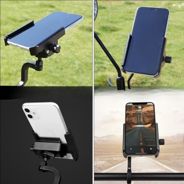 STOJAK NA SMARTFONA UCHWYT ROWEROWY KOMÓRKA ROWEROWA