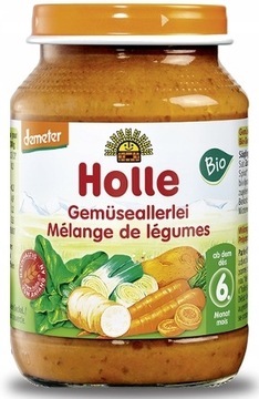 HOLLE Danie Puree Mix Warzywny Bio 190g