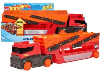 HOT WHEELS MEGA TRANSPORTER LAWETA na 50 aut GHR48