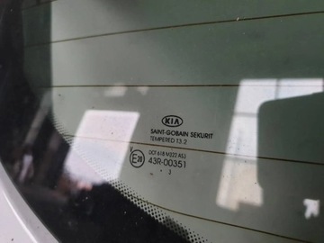 KIA PRO CEED II 13R 3D WD VÍKO KUFRU Z SKLO (OKNO) ZADNÍ