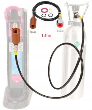 ПЕРЕХОДНИК НАТЯЖИВАЮЩИЙ ШЛАНГ ДЛЯ СОЕДИНЕНИЯ SODASTREAM