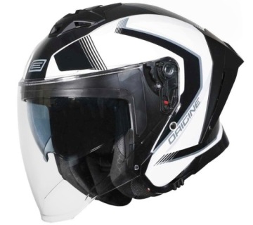 Kask ORIGINE APRICA ESSENTIAL gloss black white XXL