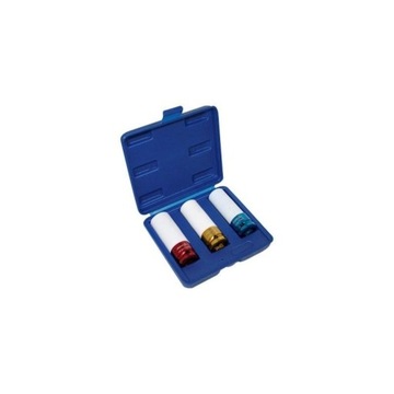 DAS 914003A KOMPLET NASADEK DO ALU-FELG 1/2'' 17, 19, 21 MM
