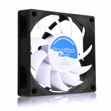 AABCOOLING SUPER SILENT FAN 7 CICHY WIATRAK 7x7x1,5 cm WENTYLATOR PC 17.3dB