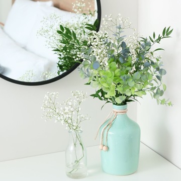 НАБОР ЭВКАЛИПТА, искусственные цветы и листья, 37 см, для украшения кладбища