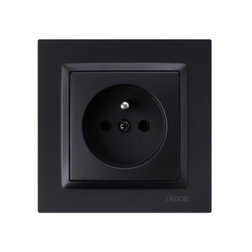 Simon 10 SINGLE BOX черный матовый CR1/49
