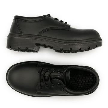 BUTY MĘSKIE SKÓRZANE CZARNE SKÓRA BYDLĘCA ROZM.41