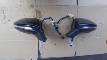 ЗЕРКАЛО СПРАВА, СЛЕВА VW GOLF VII 2019R LC9X АНГЛИЙСКИЙ