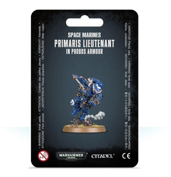WARHAMMER 40K - ЛЕЙТЕНАНТ КОСМИЧЕСКИХ ДЕСАНТОВ ПРИМАРИС В БРОНЯХ РЕЙВЕРА