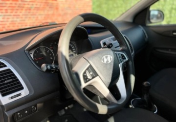 Hyundai i20 I Hatchback 5d 1.2 DOHC 78KM 2011 Hyundai i20 Klima Grzane Fotele Isofix Gwarancja w cenie Warszawa VRAX, zdjęcie 19