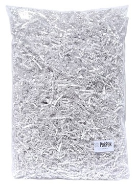 Wypełniacz papierowy Ozdobny do Prezentów BIAŁY PakPak 100 g