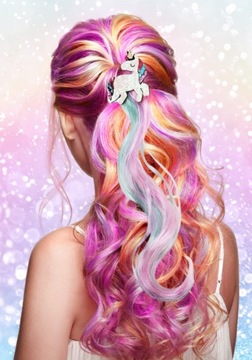 MEGADIDI RAINBOW HAIR UNICORN наращивание на клипсах