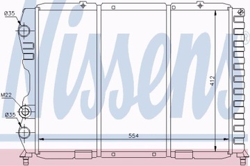 CHLADIČ MOTORU ALFA ROMEO