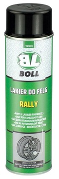 BOLL - LAKIER DO FELG W SPRAYU - CZARNY POŁYSK
