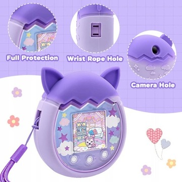 Silikonowe etui do Tamagotchi Pix kolorowe