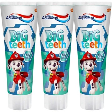 Aquafresh Pasta do Zębów Dzieci Psi Patrol 3x50ml