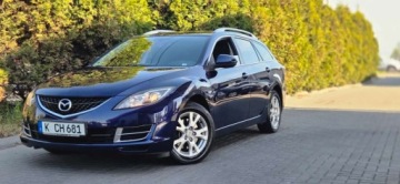 Mazda 6 II Kombi 1.8 MZR 120KM 2009 Mazda 6 1.8 PB 120 KMLed Super Stan Import Raty Oplaty 1.8 Benzyna, zdjęcie 2