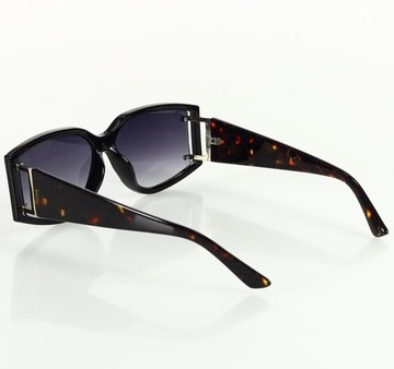 Luksusowe okulary przeciwsłoneczne MARCO MAZZINI RETRO STAR czarny