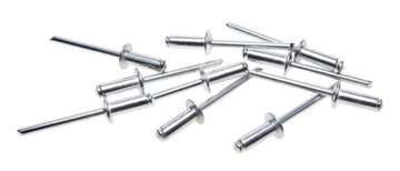 Nity aluminiowe 4 x 18 mm komplet 50szt tanio