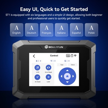 SCULPFUN TS1 Емкостный сенсорный экран