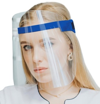 PRZYŁBICA MASKA NIEBIESKA Best Cover