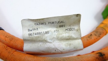 CITROEN DS5 SVAZEK PŘÍVOD KABEL BATERIE 9674881180