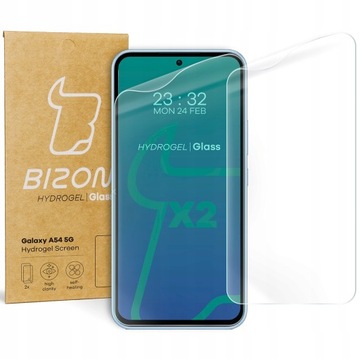 Folia hydrożelowa na ekran Bizon do Galaxy A54 5G, 2 sztuki