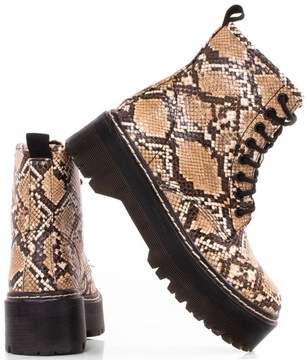 6114 БОТИНКИ НА ПЛАТФОРМЕ С ИЗОЛЯЦИЕЙ TRAPERS 39